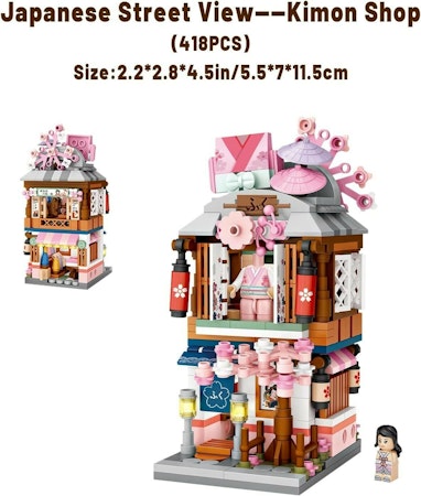 Japanese Street View Kimono Shop Nr 1655