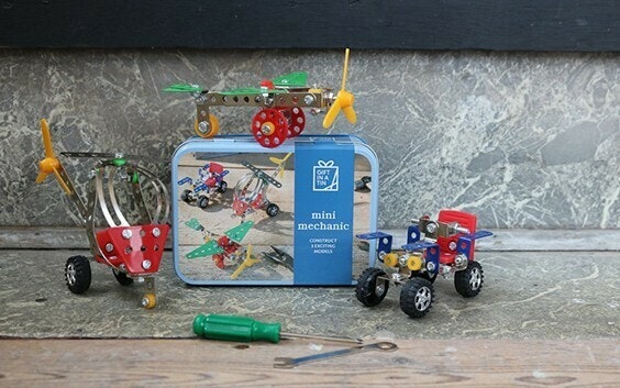 Gift In A Tin Byggset - Mini Mechanic