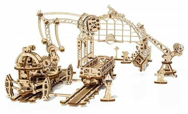 UGEARS Mechanical Rail Mounted Manipulator