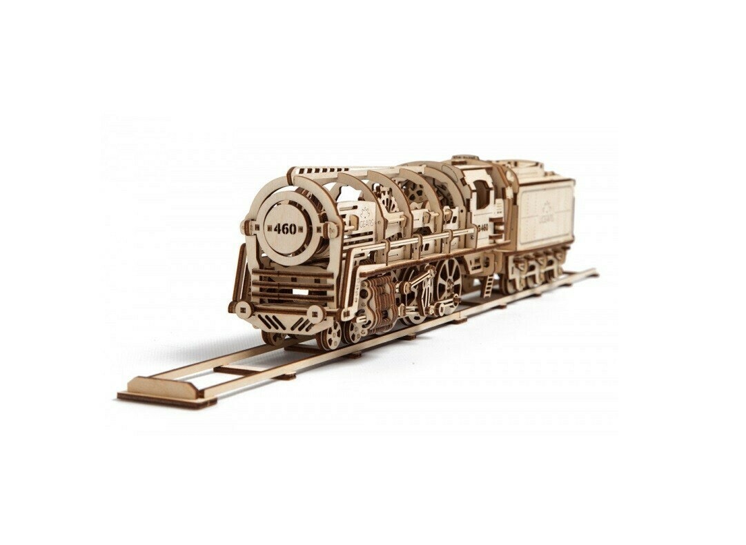 Ugears Steam Locomotiv U-460 with Tender