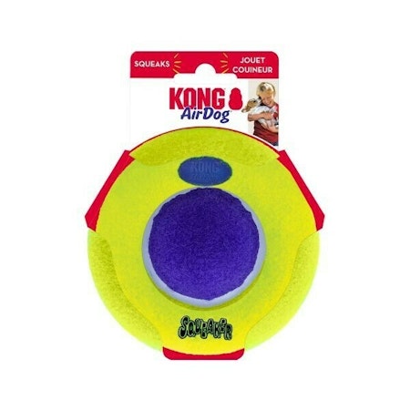 KONG AirDog Squeaker Saucer Flerfärgad M/L 23cm