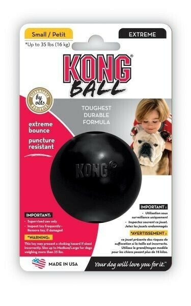 KONG Leksak Ball Extreme Svart