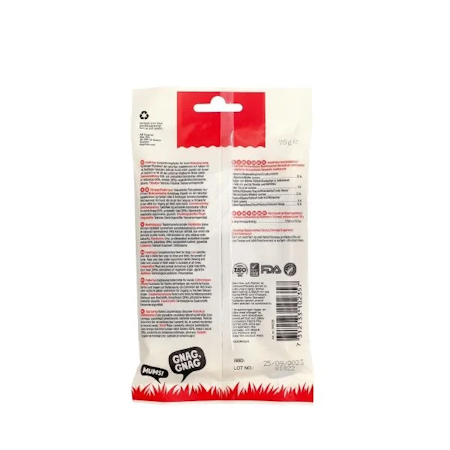 Tuggpinnar med anka 6p Vit S 12cm