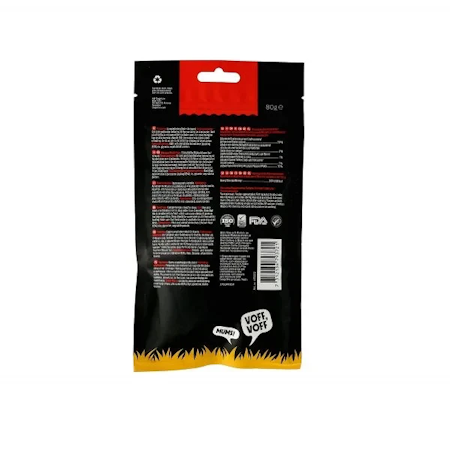 Hundgodis Meaty Kyckling och Risbitar 80g