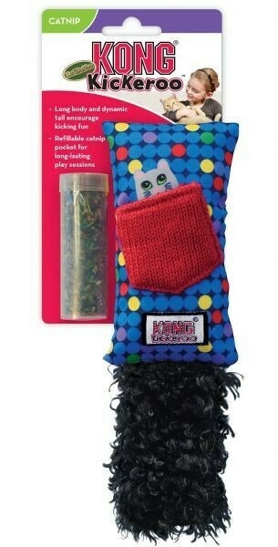 KONG Leksak Kickeroo Refillable Mix