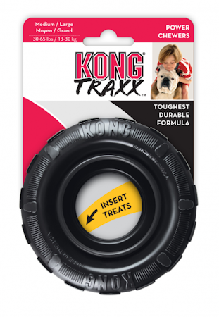 KONG Leksak Tyres Extreme Svart M/L 11cm