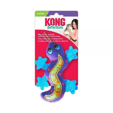 KONG Leksak Better Buzz Gecko Flerfärgad 14cm