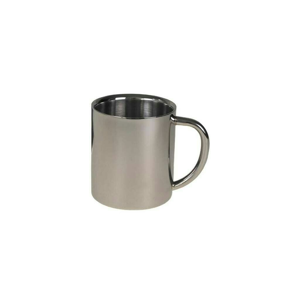 Rostfri mugg ? Isolerad