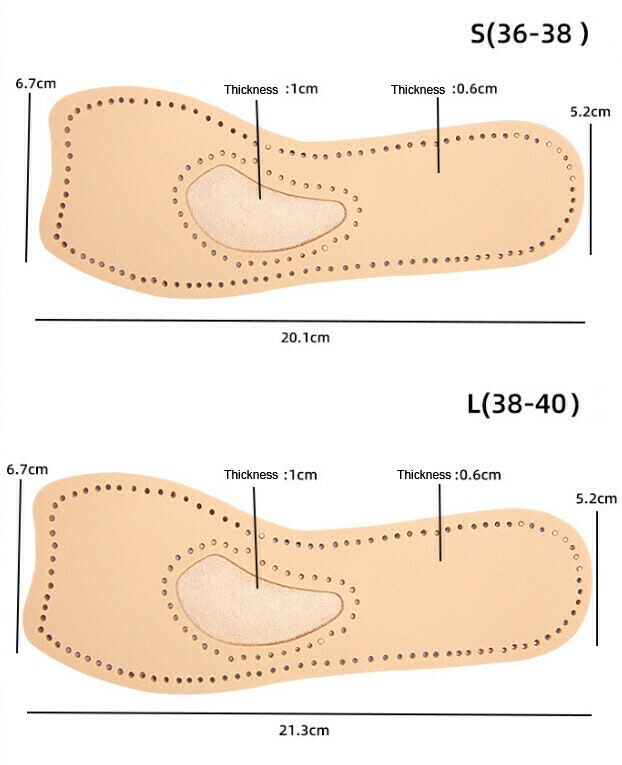 Trofast skoinlägg framfotsstöd läder-latex