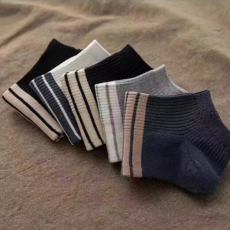 Ankelstrumpor Stripe 5-Pack