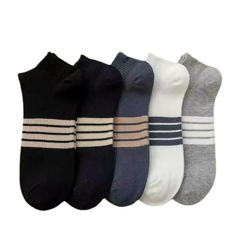 Ankelstrumpor Stripe 5-Pack