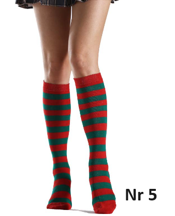 Lång Strumpa Rainbow Serie - Stripe
