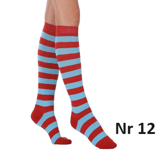 Lång Strumpa Rainbow Serie - Stripe