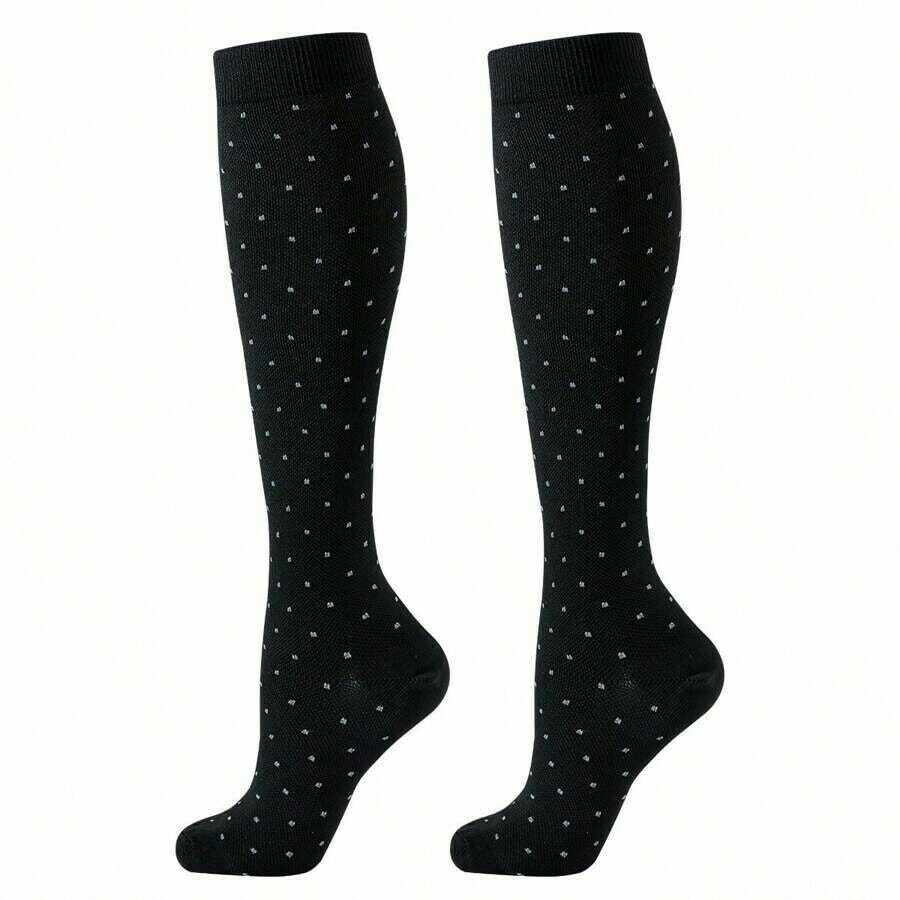 6-Pack Stödstrumpor Midnight Heart and Stripes