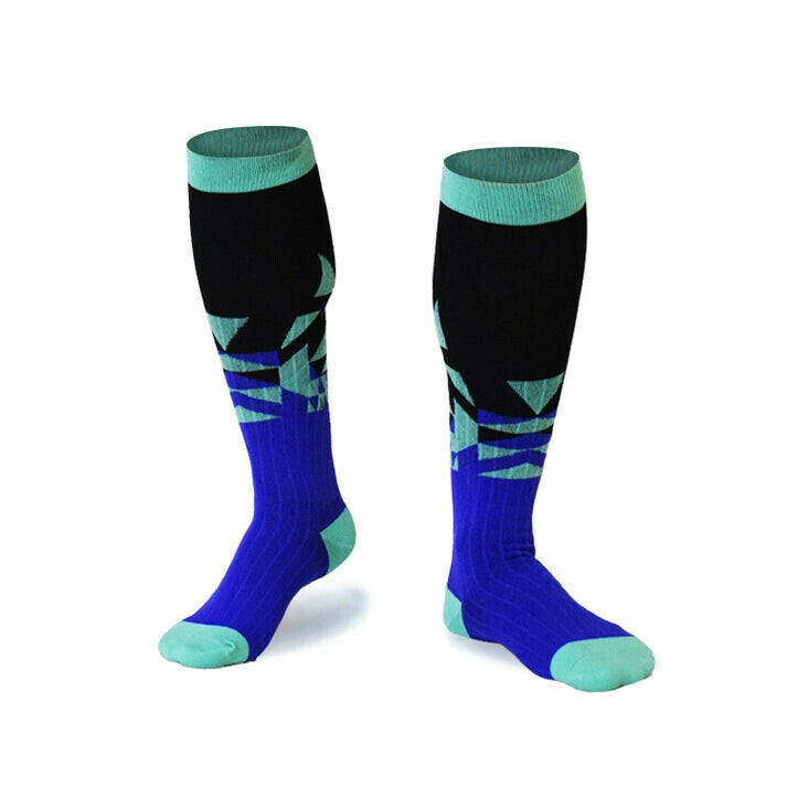 Stödstrumpa Black and Blue Nr 127