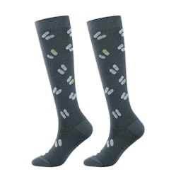 Stödstrumpa Grey with dots Nr 97