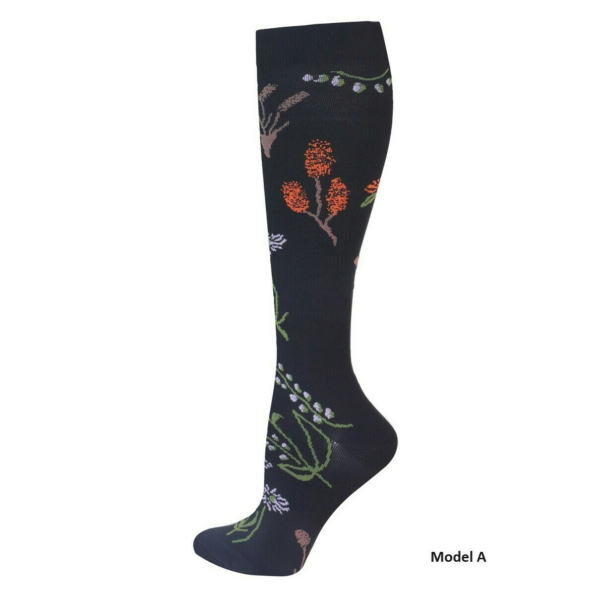 Kompressionsstrumpa Flower
