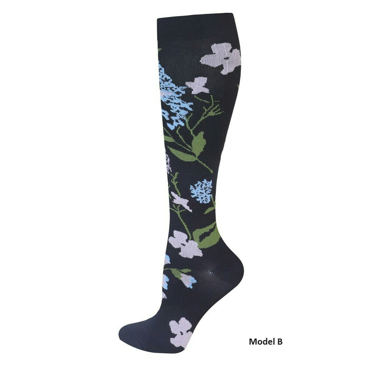 Kompressionsstrumpa Flower