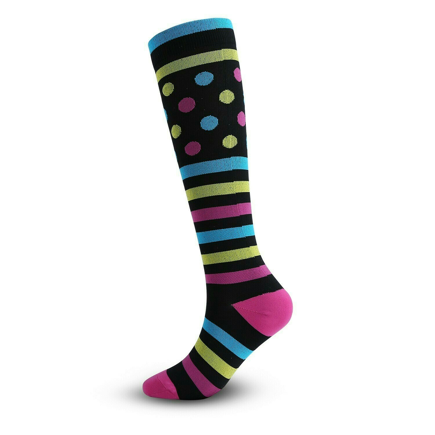 Stödstrumpor Dots and Stripes Nr 37