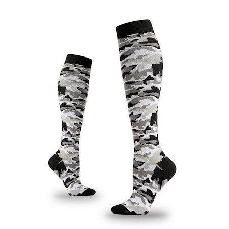 Stödstrumpa Camouflage Grå Nr 110