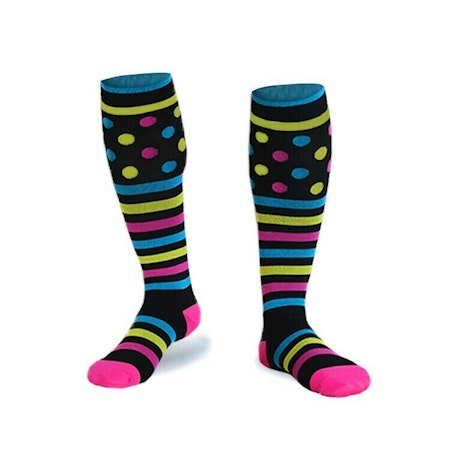 Stödstrumpor Dots and Stripes Nr 37