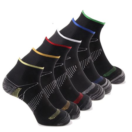 3-Pack Kompressionsstrumpor Kort Model nr 2 Storlek 35-40
