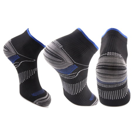 3-Pack Kompressionsstrumpor Kort Model nr 2 Storlek 35-40
