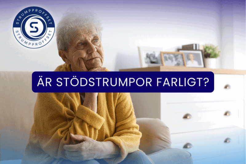Är stödstrumpor farliga att använda? Vad gäller?