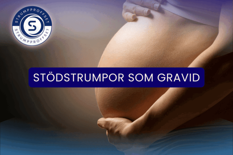 Att bära stödstrumpor som gravid: Så funkar det