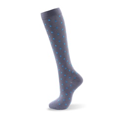 3-Pack Kompressionsstrumpor Blue dots Nr 146