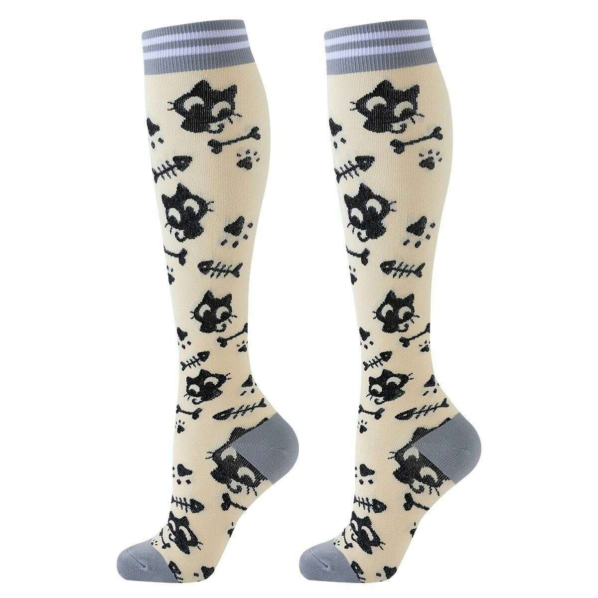 Kompressionsstrumpor Funny Cats 5-Pack
