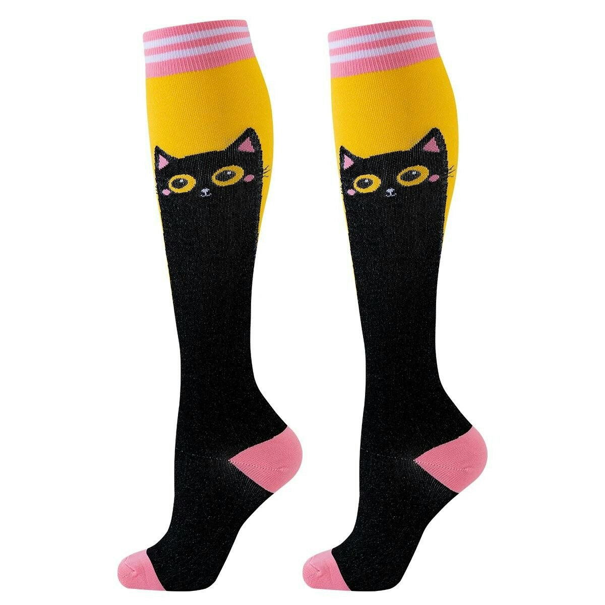 Kompressionsstrumpor Funny Cats 5-Pack