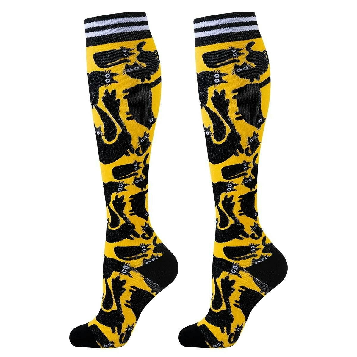 Kompressionsstrumpor Funny Cats 5-Pack