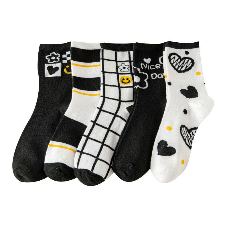 Strumpor Funny Harts 5-Pack