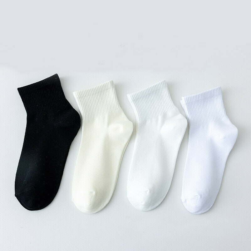 4-Pack Trofast Ankelstrumpor Short Ribb