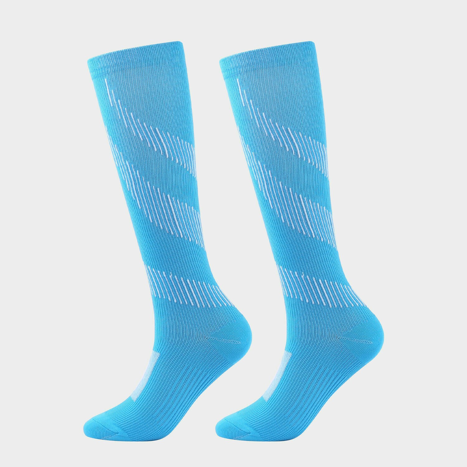 Kompressionsstrumpor Stripes Pure Colour