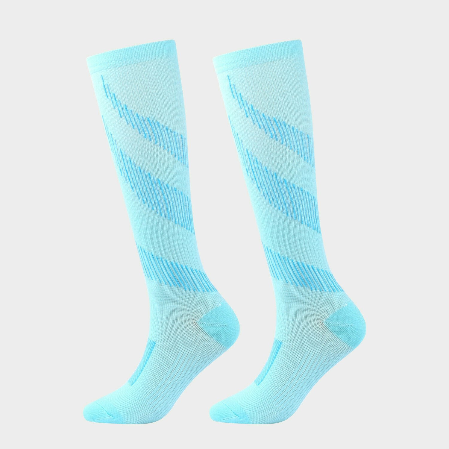 Kompressionsstrumpor Stripes Pure Colour