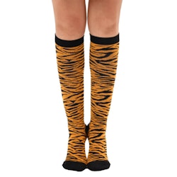 Stödstrumpor Zebra Gul Nr 128