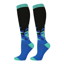 Stödstrumpa Black and Blue Nr 127