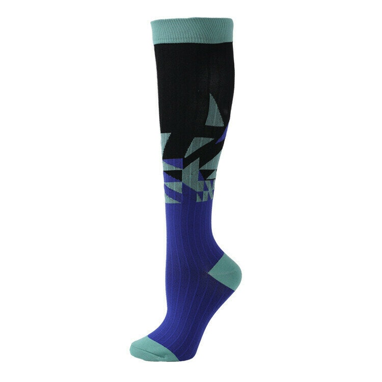 Stödstrumpa Black and Blue Nr 127