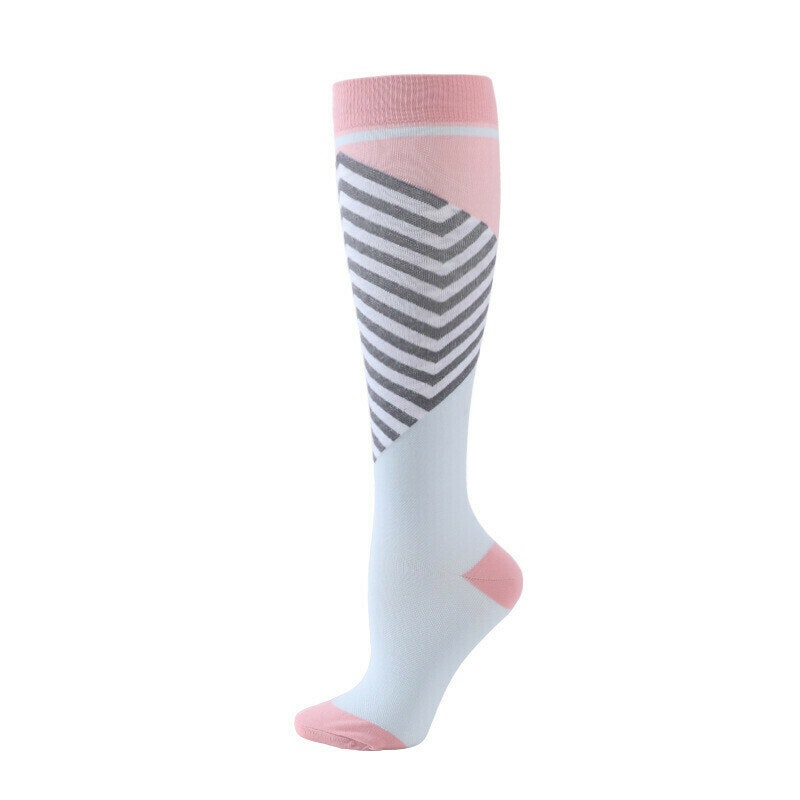 Stödstrumpa Pink Zebra Nr 124
