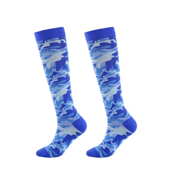 3-Pack Stödstrumpa Camouflage Blue Nr 109