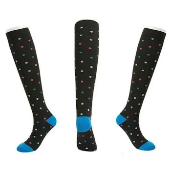 3-Pack Stödstrumpor with small dots Nr 41