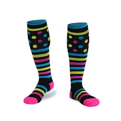 Stödstrumpor Dots and Stripes Nr 37