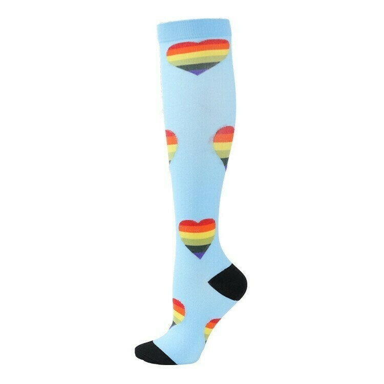 Stödstrumpor Hart Rainbow Nr 28