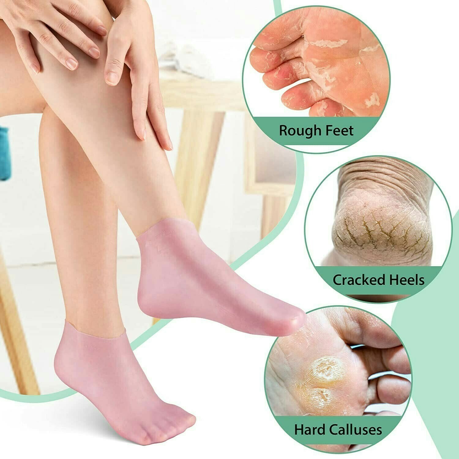 Mjukgörande gelsocka