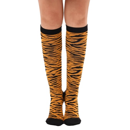 Kompressionsstrumpor Zebra Gul Nr 128