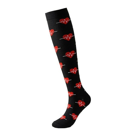 Kompressionsstrumpa Red Heartbeat Nr 117