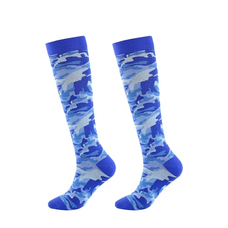 Kompressionsstrumpa Camouflage Blue Nr 109