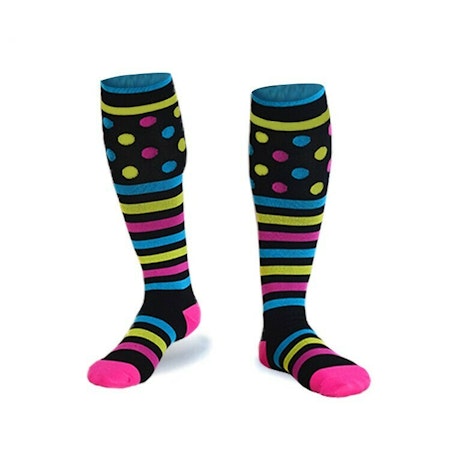 Kompressionsstrumpor Dots and Stripes Nr 37